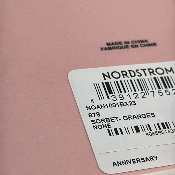 NWT Nordstrom sorbet oranges fruit / jewelry tray / catch all SET OF 2 - Picture 6 of 7